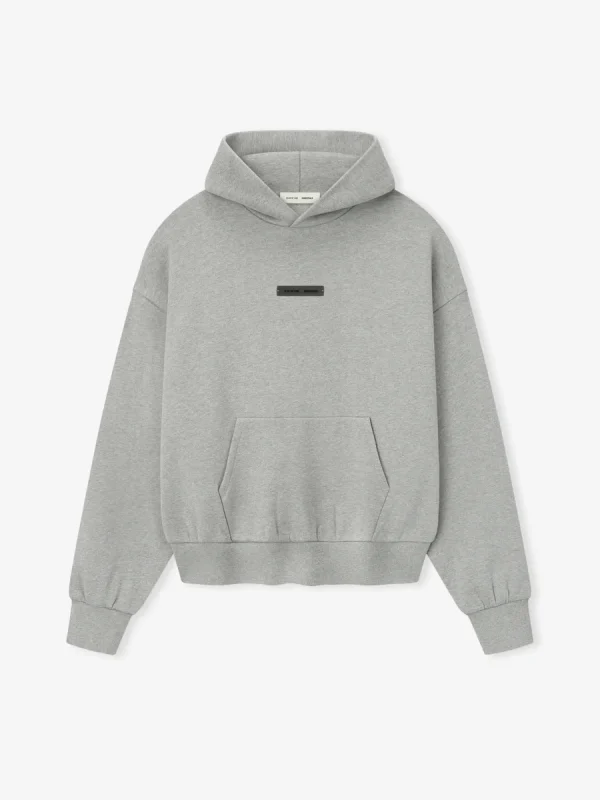 Essentials Fear of God Classic Fleece Hoodie Grey