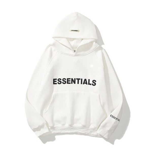 ESSENTIALS White Oversized Hoodie