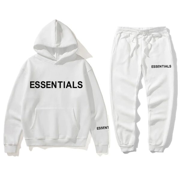 Essentials Fear of God Spring Tracksuit White