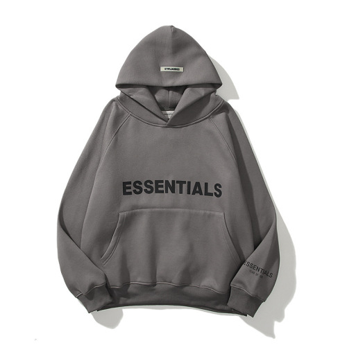Essentials Grey Oversized Hoodie