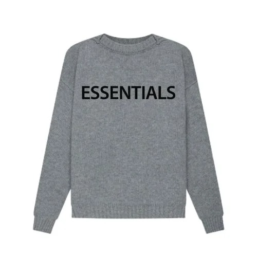 Essentials Overlapped Sweatshirt Gray