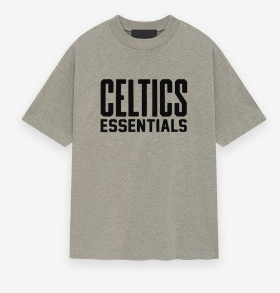 Essentials Fear of God Celtics T-Shirt Warm Heather